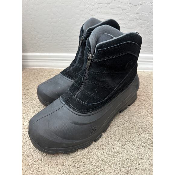 SOREL | Men’s Black Thinsulate Insulated Winter Boots Waterproof Snow | Size 11 - Picture 1 of 7